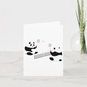 Badminton Panda Volley Karte