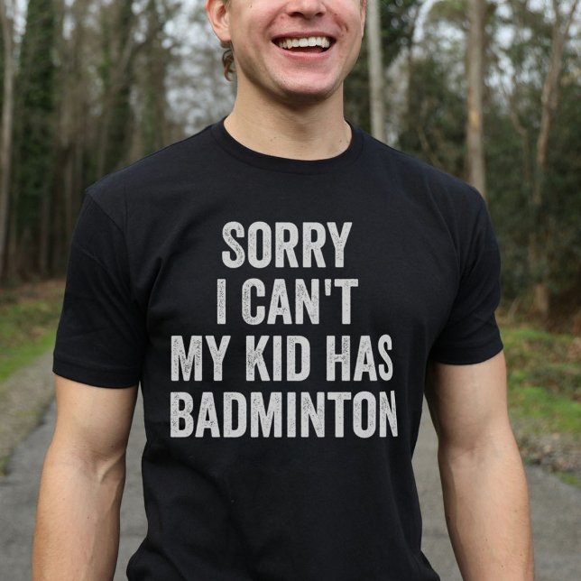 Badminton Parent Badminton Mama Vater Funny T-Shirt (Von Creator hochgeladen)