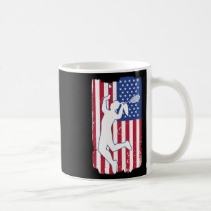 Badminton Player Badminton Usa Team Coach American Kaffeetasse