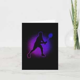 Badminton Player Badminton Womens Squash Shuttle Karte
