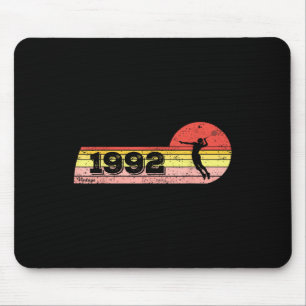 Badminton-Player Geboren 1992 Geburtstagsfrauen Vi Mousepad