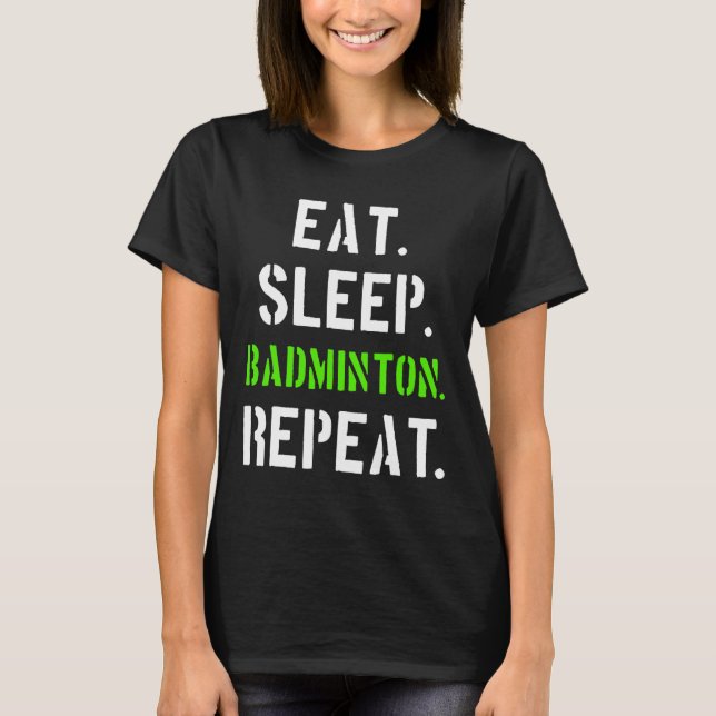 Badminton Player-Geschenk 1 T-Shirt (Vorderseite)