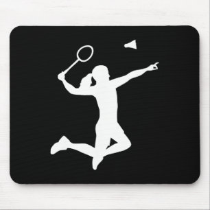 Badminton Player Mousepad