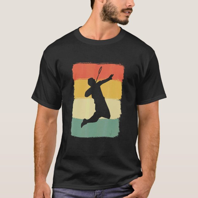 Badminton Player Player Or Sports Person T-Shirt (Vorderseite)