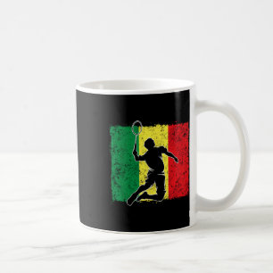Badminton Player Senegalesische Flagge Senegal 1 Kaffeetasse