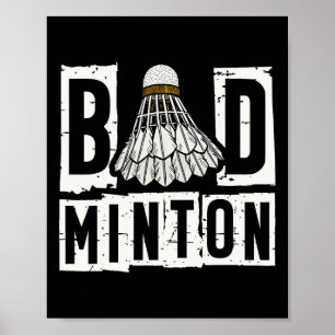 Badminton Player Shuttle 3 Poster