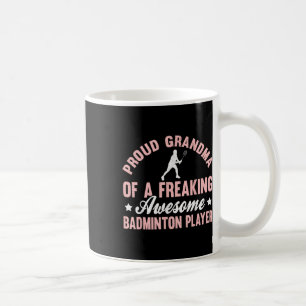Badminton Player Shuttle Oma Kaffeetasse