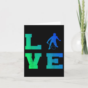 Badminton Player Shuttle Squash Mens Badminton Karte
