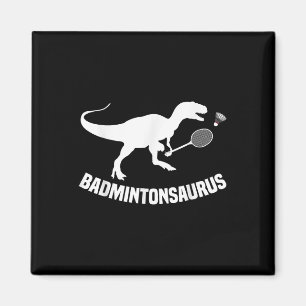 Badminton Player Shuttle Team Coach Badminton Play Magnet