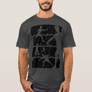 Badminton Player ShuttleBadminton Racket T-Shirt