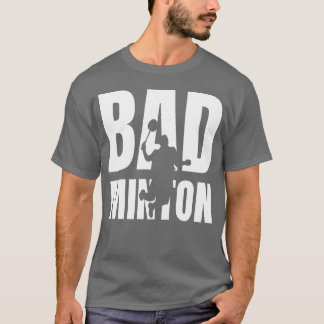 Badminton Player Smash Lover Love Sports Sport ret T-Shirt