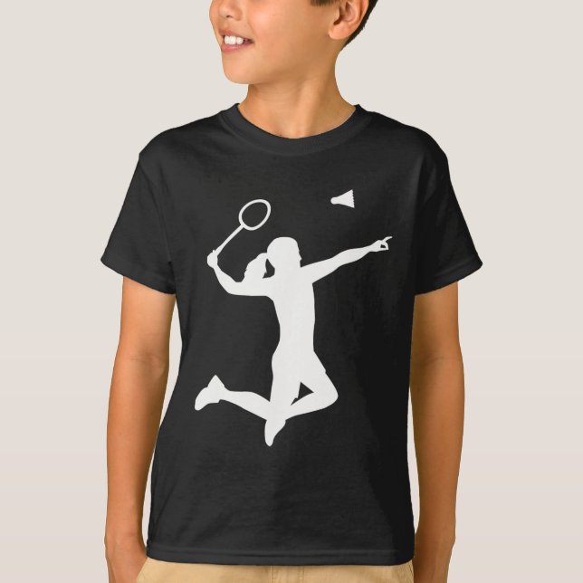 Badminton Player T-Shirt (Vorderseite)