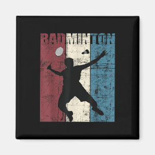 Badminton Player Vintag in Not Magnet