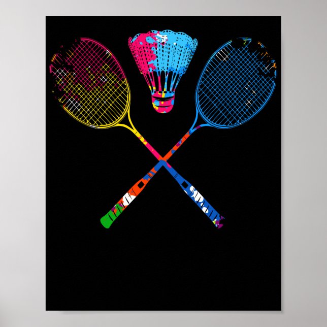 Badminton Poster (Vorne)