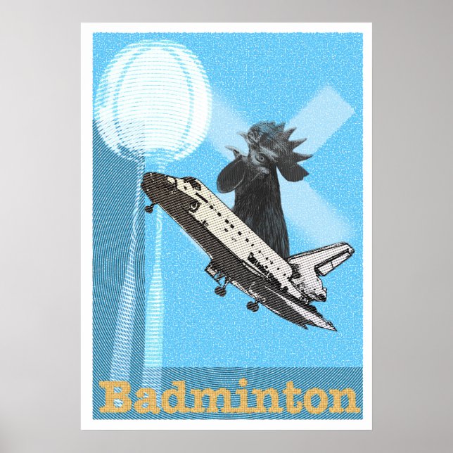 Badminton Poster (Vorne)