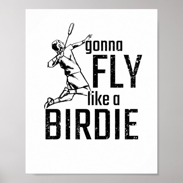 Badminton Poster (Vorne)