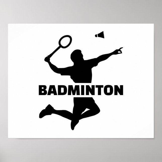Badminton Poster (Vorne)