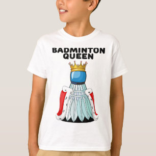 Badminton Queen - Girls Badminton Shirt - Frauen B