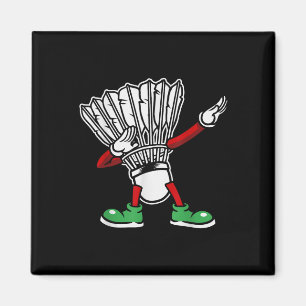 Badminton Racket Dabbing Shuttle Player Badminton Magnet