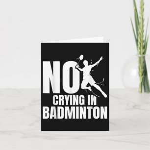 Badminton Racket No Cutting Shuttle Player Badmint Karte