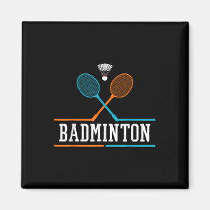 Badminton Racket Shuttle Team Coach Badminton Play Magnet