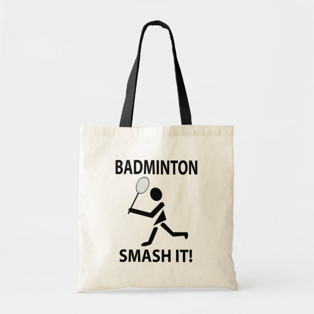 Badminton Racket Smash It Sports Player Badminton Tragetasche (Vorne)