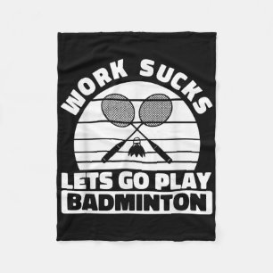 Badminton Racquet Player Racket - Team Court Shutt Fleecedecke