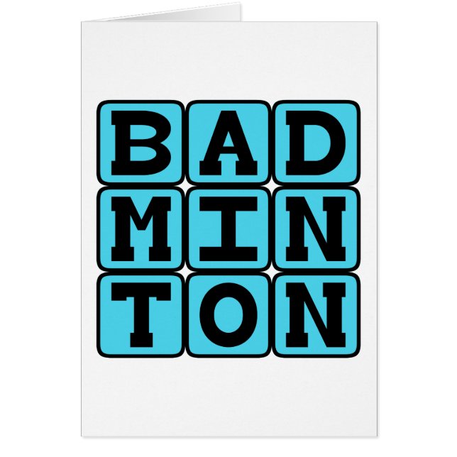 Badminton, Racquet Sport (Vorne)