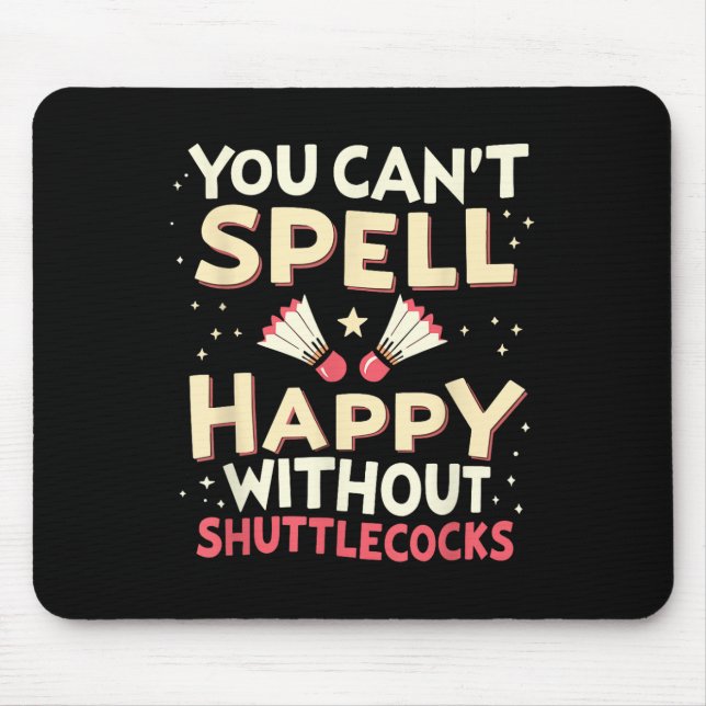 Badminton Racquet Team Racket - SpielerCourt Shutt Mousepad (Vorne)