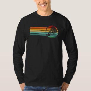 Badminton Retro Birdie Smash Shuttlecock Vintage B T-Shirt