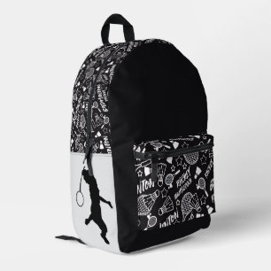 BADMINTON-Rucksack  Bedruckter Rucksack