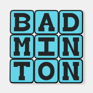Badminton, Rückschlagspiel Magnet