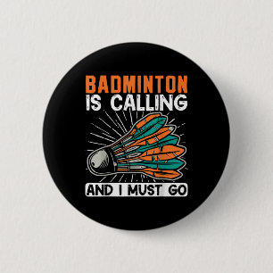 Badminton ruft und ich muss Shuttle-Bus nehmen Button