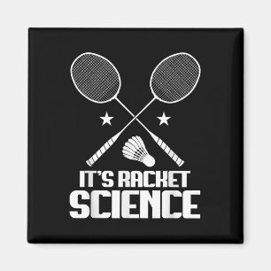 Badminton-Schläger Wissenschaft Shuttle Spieler Ba Magnet