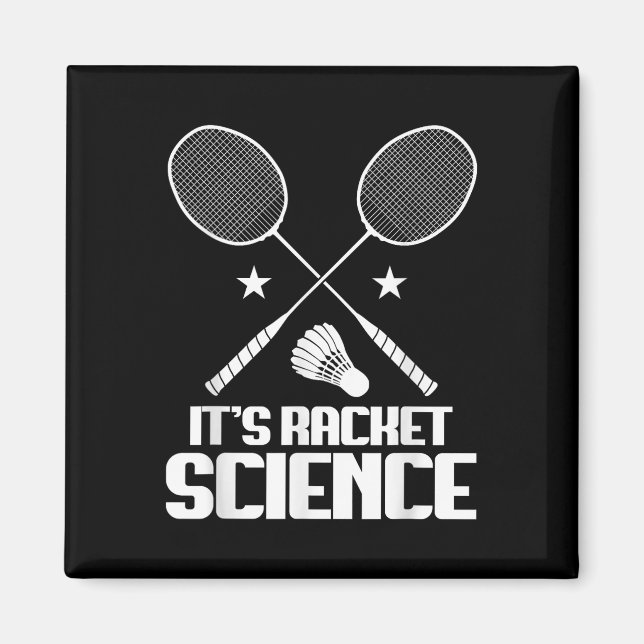 Badminton-Schläger Wissenschaft Shuttle Spieler Ba Magnet (Vorne)