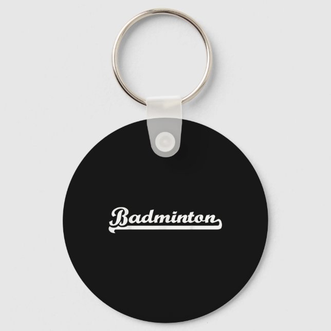 Badminton  schlüsselanhänger (Vorderseite)