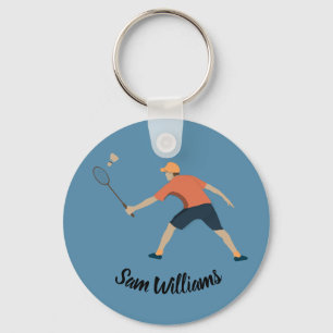 Badminton Schlüsselanhänger