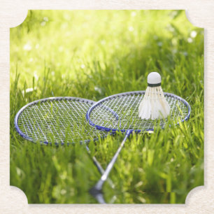 Badminton-Set zum Gehen Untersetzer
