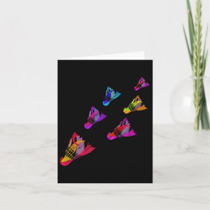 Badminton Shuttle Art Sport Karte