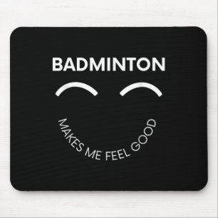 Badminton Shuttle Court Racket Sport fühlt sich gu Mousepad