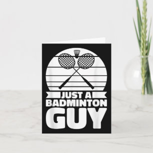 Badminton Shuttle Court Racquet - nur ein Badminto Karte