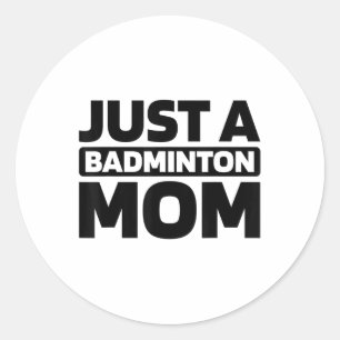 Badminton-Shuttle - Court-Schläger Nur Ein Badmint Runder Aufkleber