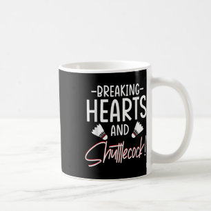 Badminton-Shuttle-Enthusiast Sportsschläger Traine Kaffeetasse