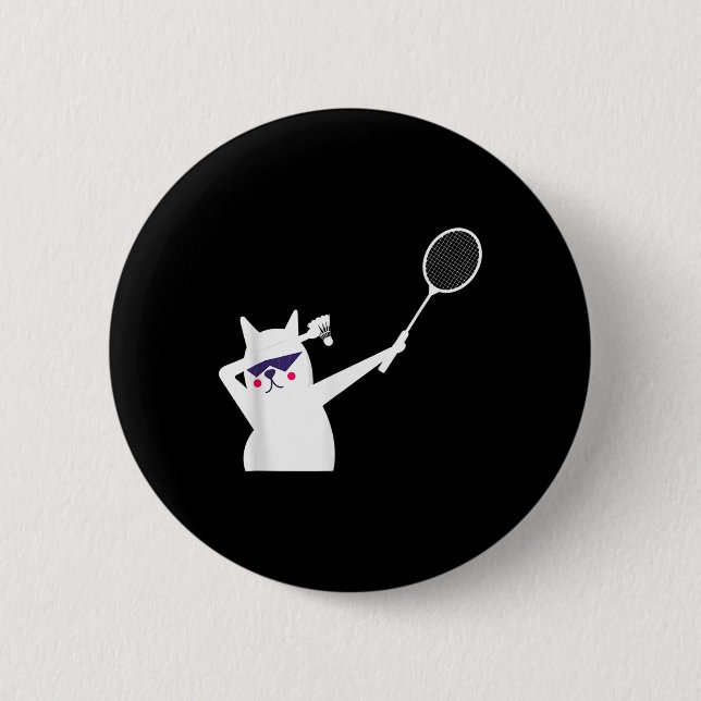 Badminton Shuttle für Männer Frauen Kinder Button (Vorderseite)