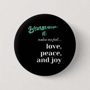 Badminton Shuttle Liebe Peace Joy Racket Sport Button