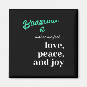 Badminton Shuttle Liebe Peace Joy Racket Sport Magnet