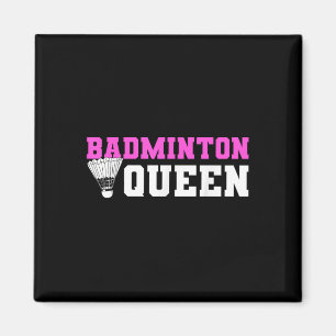 Badminton-Shuttle-Liebhaber Badminton-Spieler  Magnet