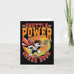 Badminton Shuttle Power Smash Hour Karte