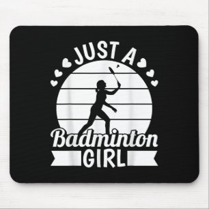 Badminton Shuttle Racket Racquet - Nur ein Badmint Mousepad
