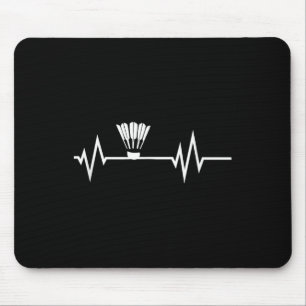 Badminton Shuttle Racket Sports Athlete Wettbewerb Mousepad